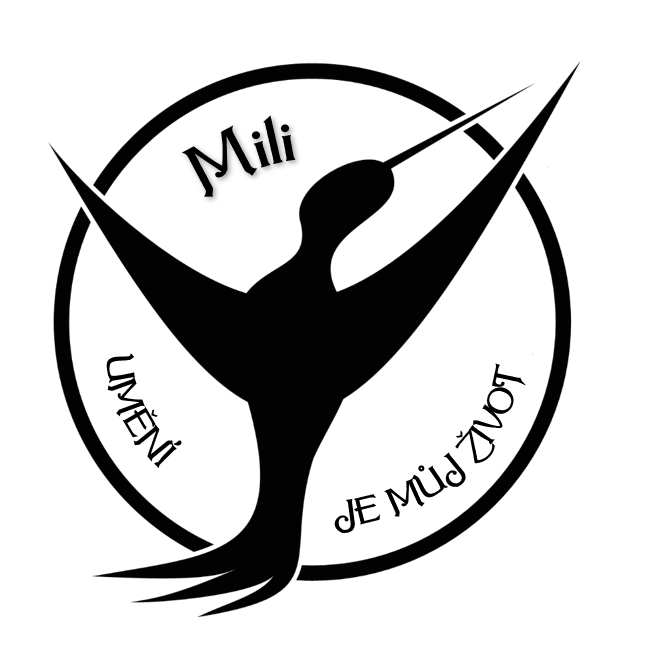 logo MILI umeni je muj zivot zk1